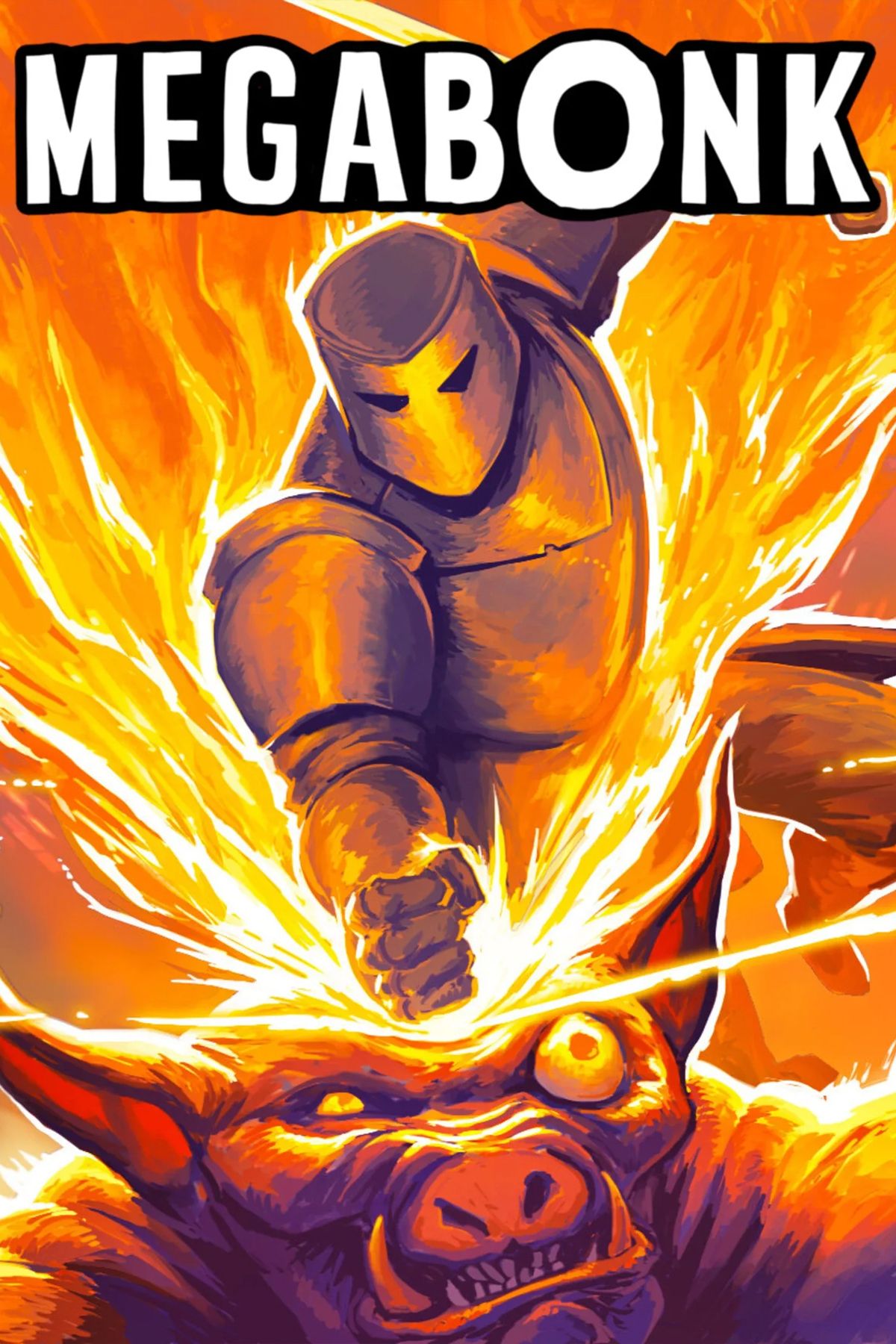 Arte da capa de Megabonk.