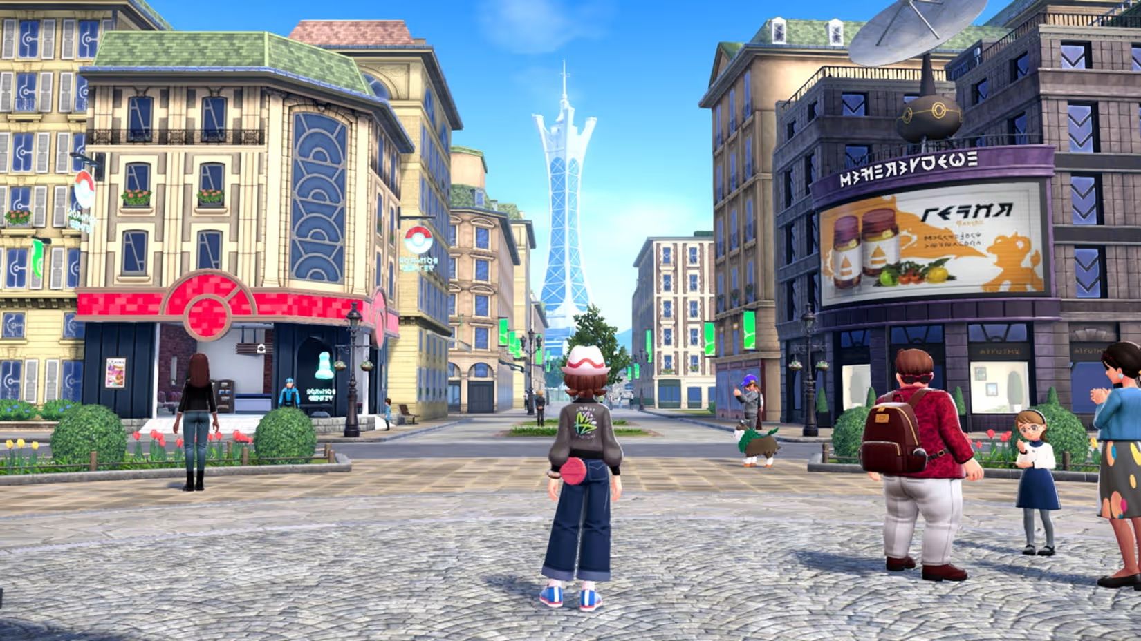 Cena de jogo de Pokémon Legends: Z-A.