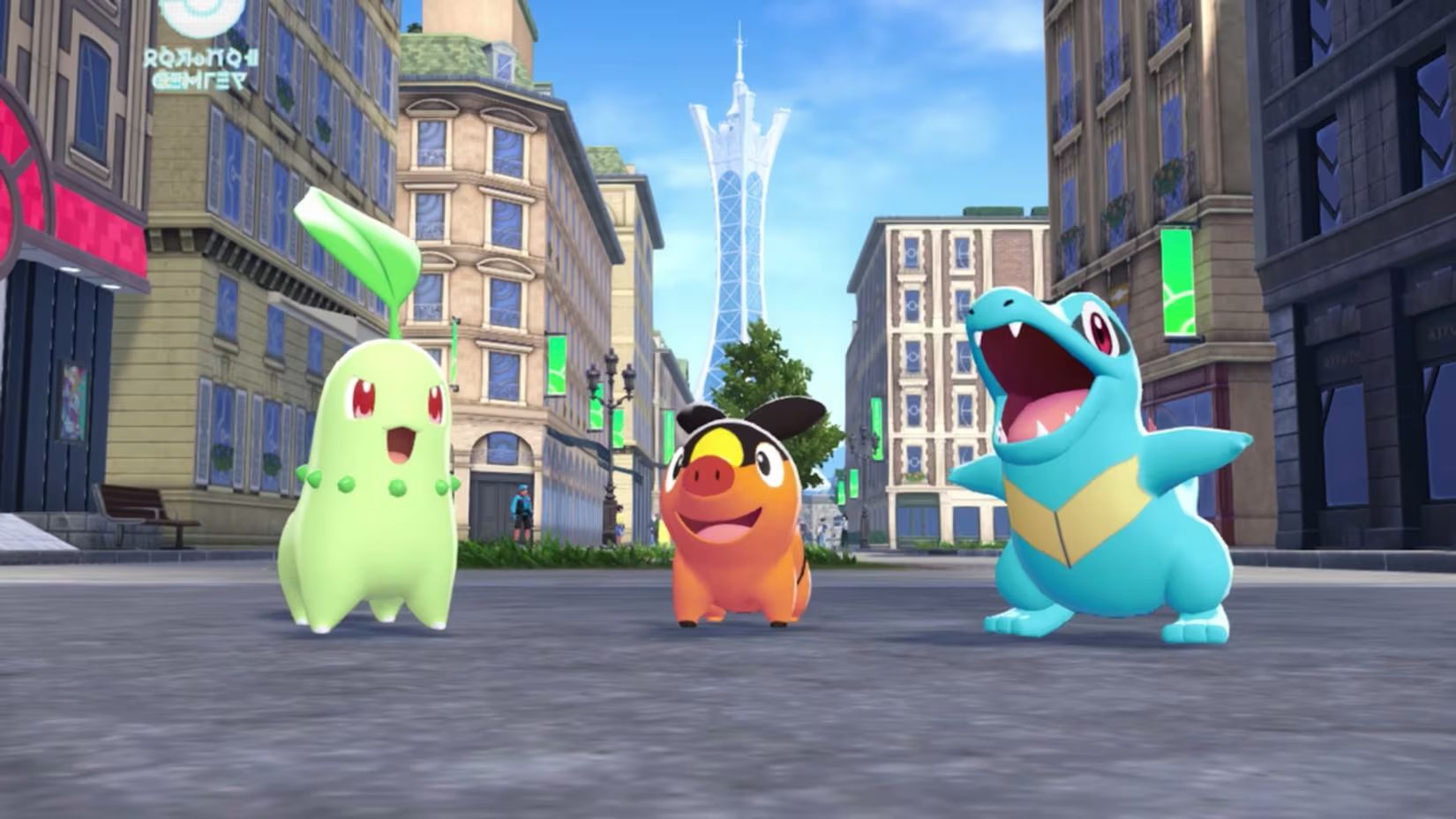 Cena de jogo de Pokémon Legends: Z-A.