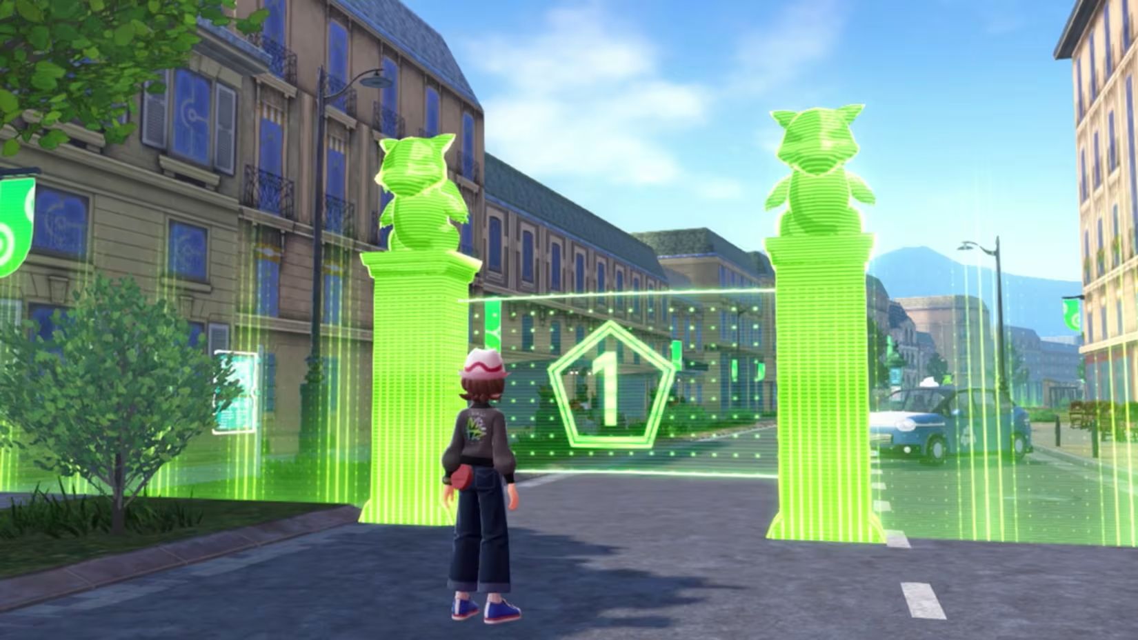 Cena de jogo de Pokémon Legends: Z-A.
