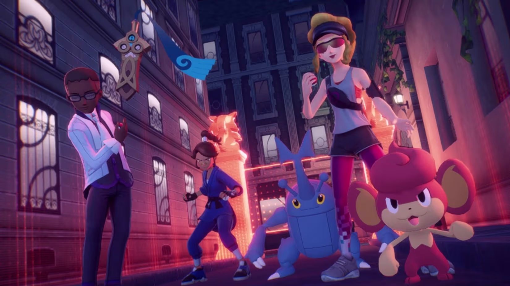 Cena de jogo de Pokémon Legends: Z-A.