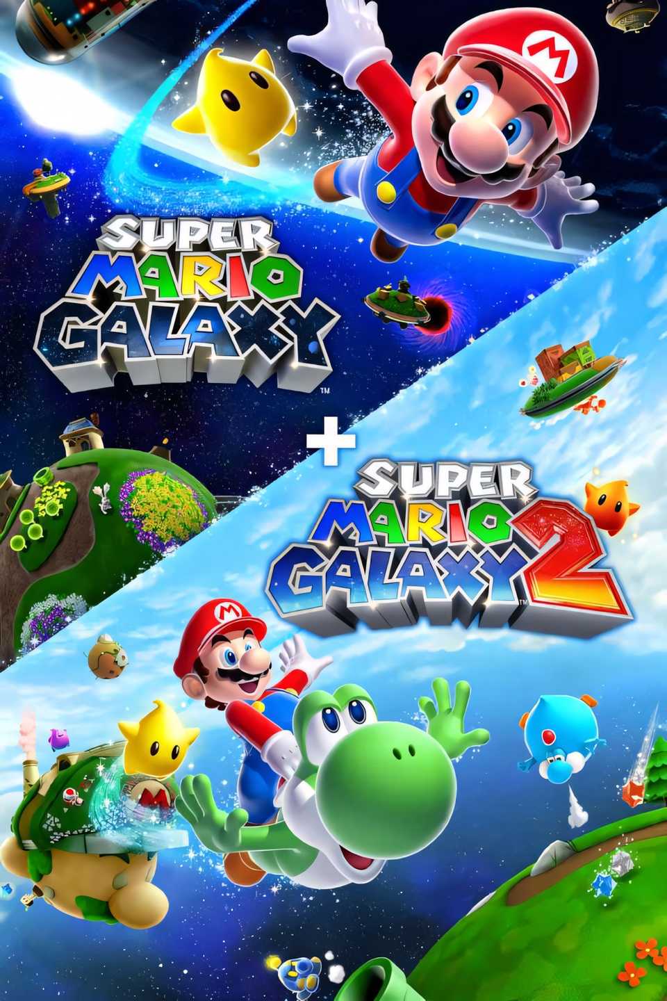 Super Mario Galaxy + Super Mario Galaxy 2 Review Round-Up