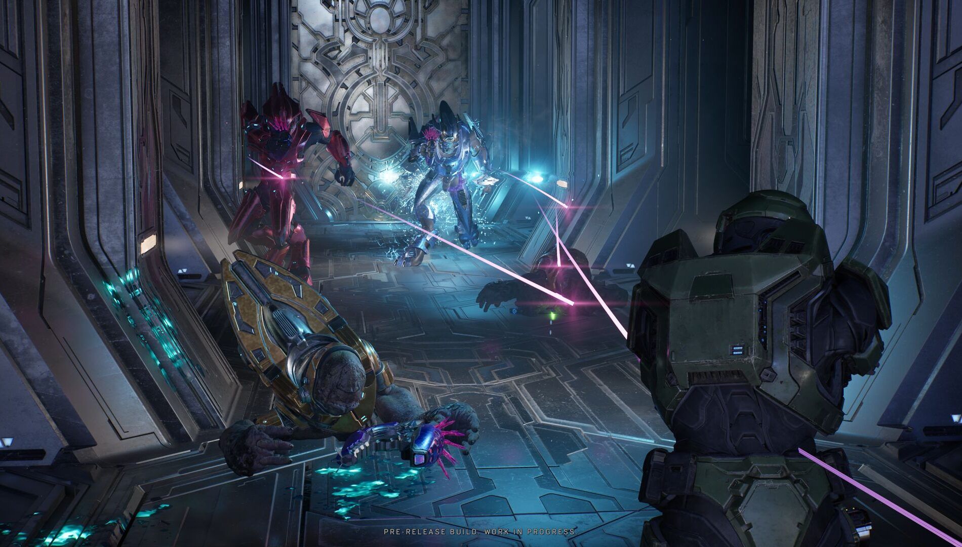 Combate entre Elites em Halo: Campaign Evolved