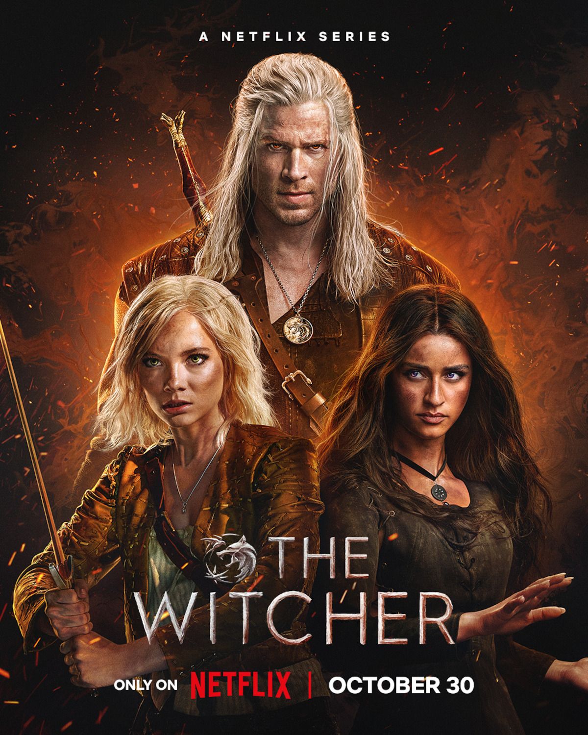 Poster da 4ª temporada de The Witcher