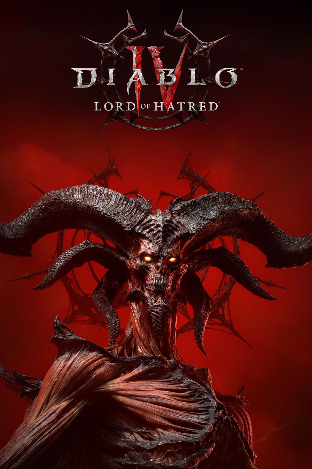 Arte da capa de Diablo IV: Lord of Hatred.