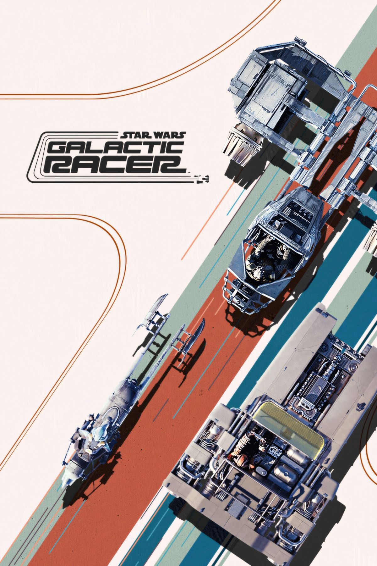 Arte de capa de Star Wars: Galactic Racer
