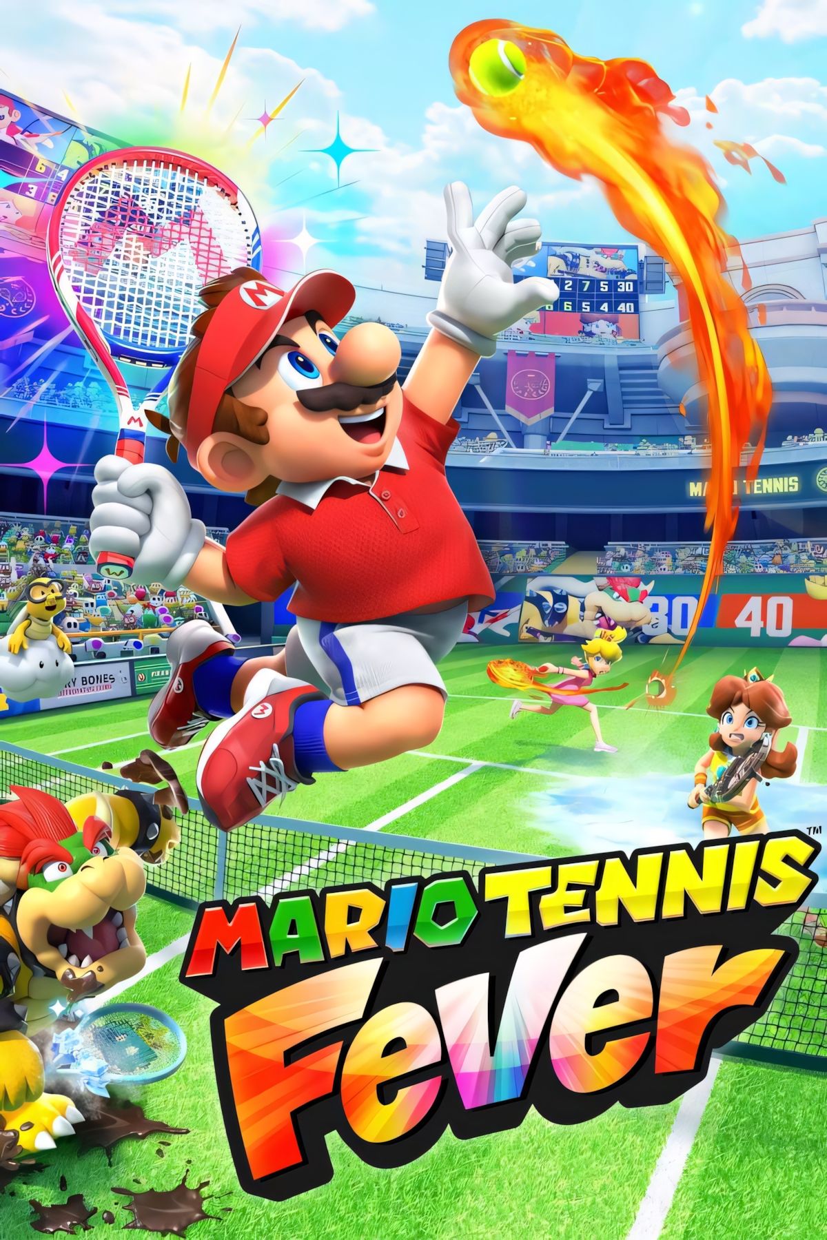 Arte de capa de Mario Tennis Fever