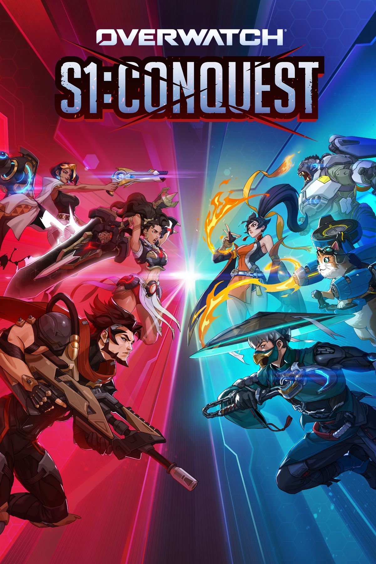 Arte promocional de Overwatch 2