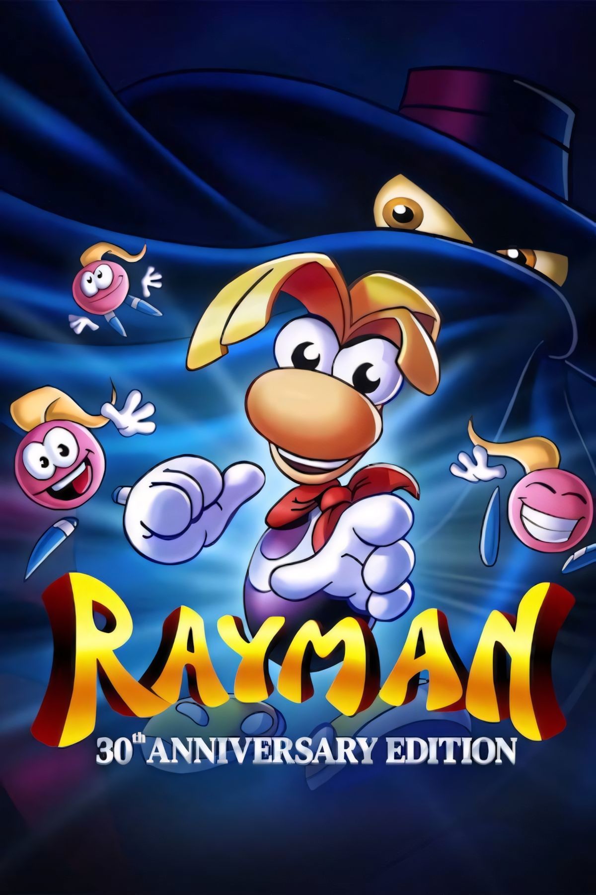 Arte promocional da edição de aniversário de Rayman 3