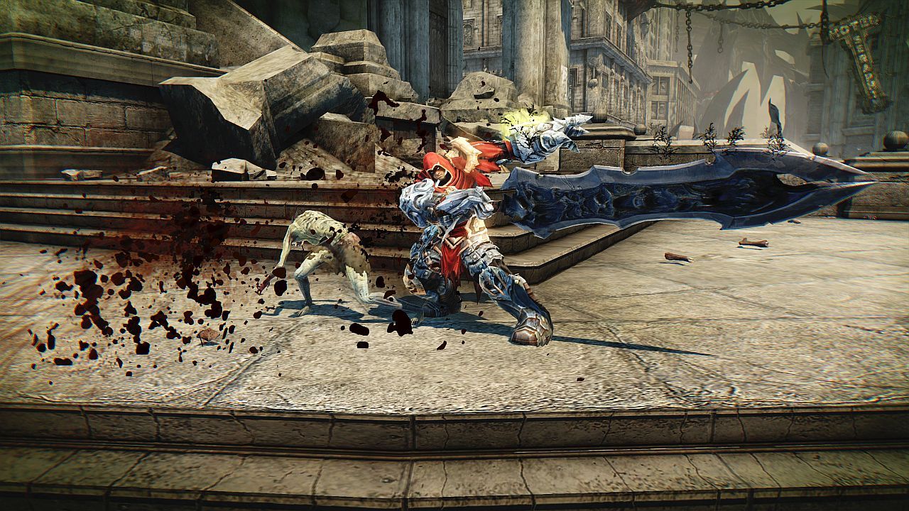 Combate em Darksiders Warmastered Edition