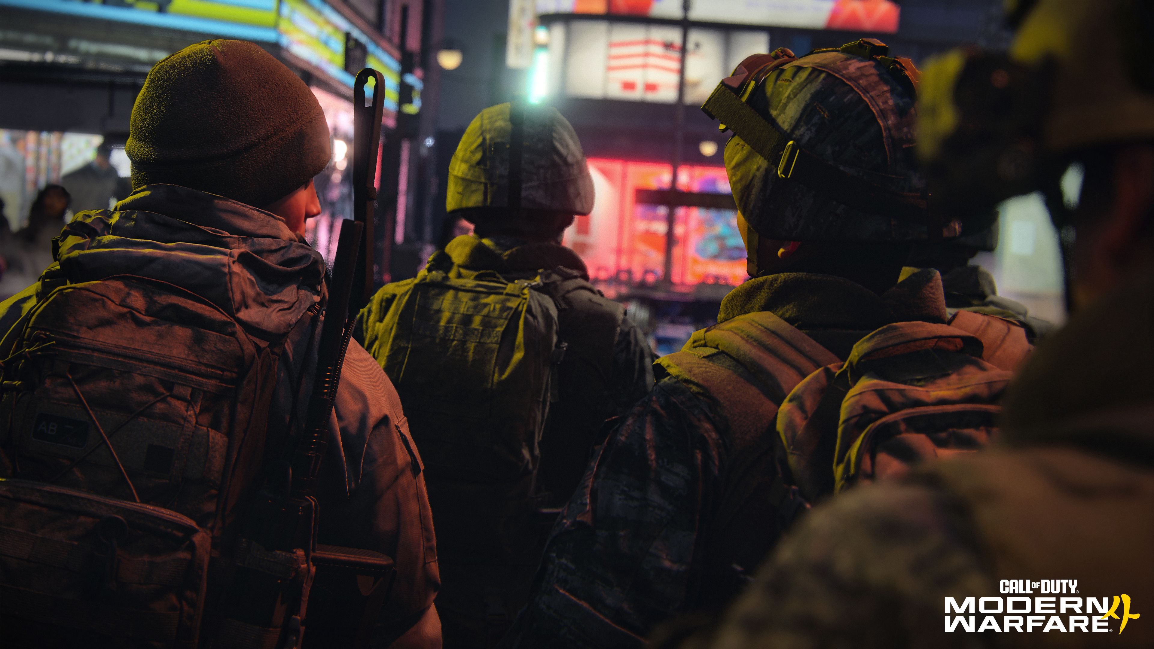 call of duty modern warfare 4 campaign group of soldiers