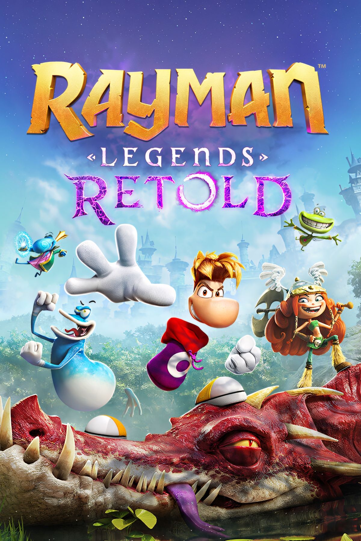 Arte de capa de Rayman Legends Retold
