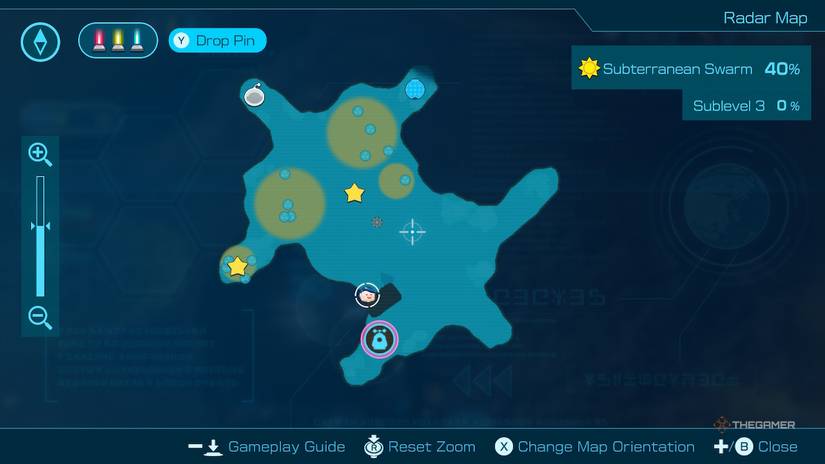 Sub Level 33 Map Every Primordial Thicket Treasure Location In Pikmin 4
