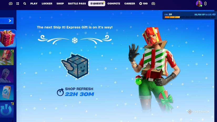 How To Complete Winterfest Quests And Earn Rewards In Fortnite
