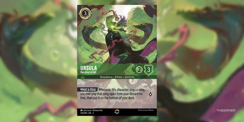 final fantasy mtg cards for sale Disney Lorcana Into the Inklands Hydra Deadly Serpent #108/204 Legenda –  Rotterdam Comics main image 1
