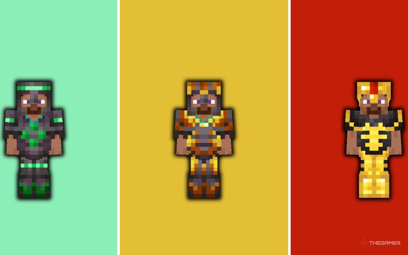 Minecraft Armor In Order Minecraft Armor Templates Guide