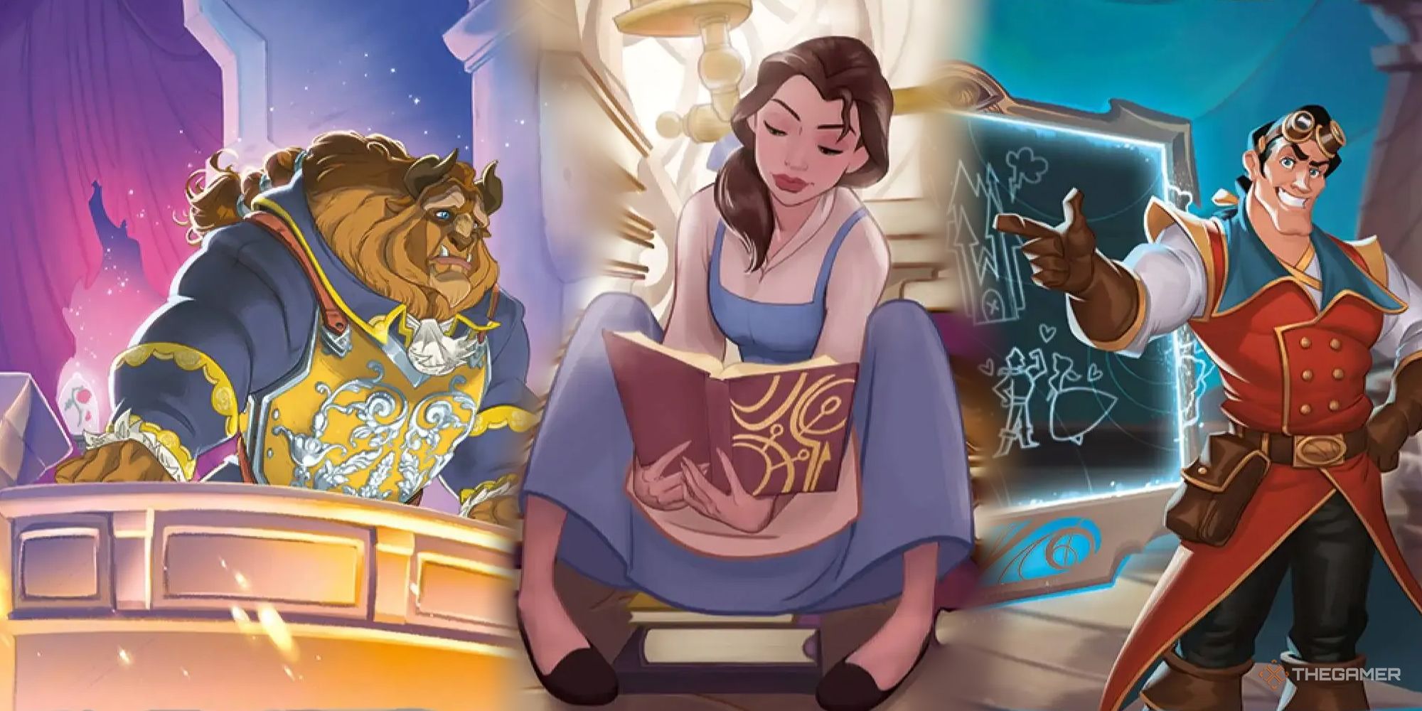 lorcana beauty and the beast cards Amazon.com: Ravensburger Disney Lorcana TCG: Rise of The Floodborn Assorted  Single Booster Pack (12 Cards) | Collectible Cards | Ideal Gift for Disney  Fans