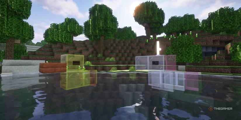 Minecraft Yellow Button The Best Easy To Build Outdoor Decorations In Minecraft