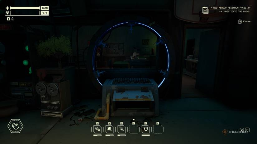 Every Room And Machine In The Auto Shop In Pacific Drive