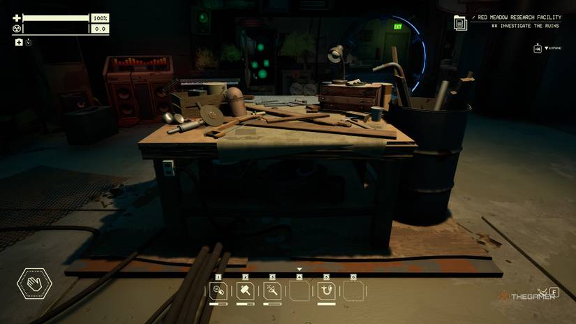 Every Room And Machine In The Auto Shop In Pacific Drive
