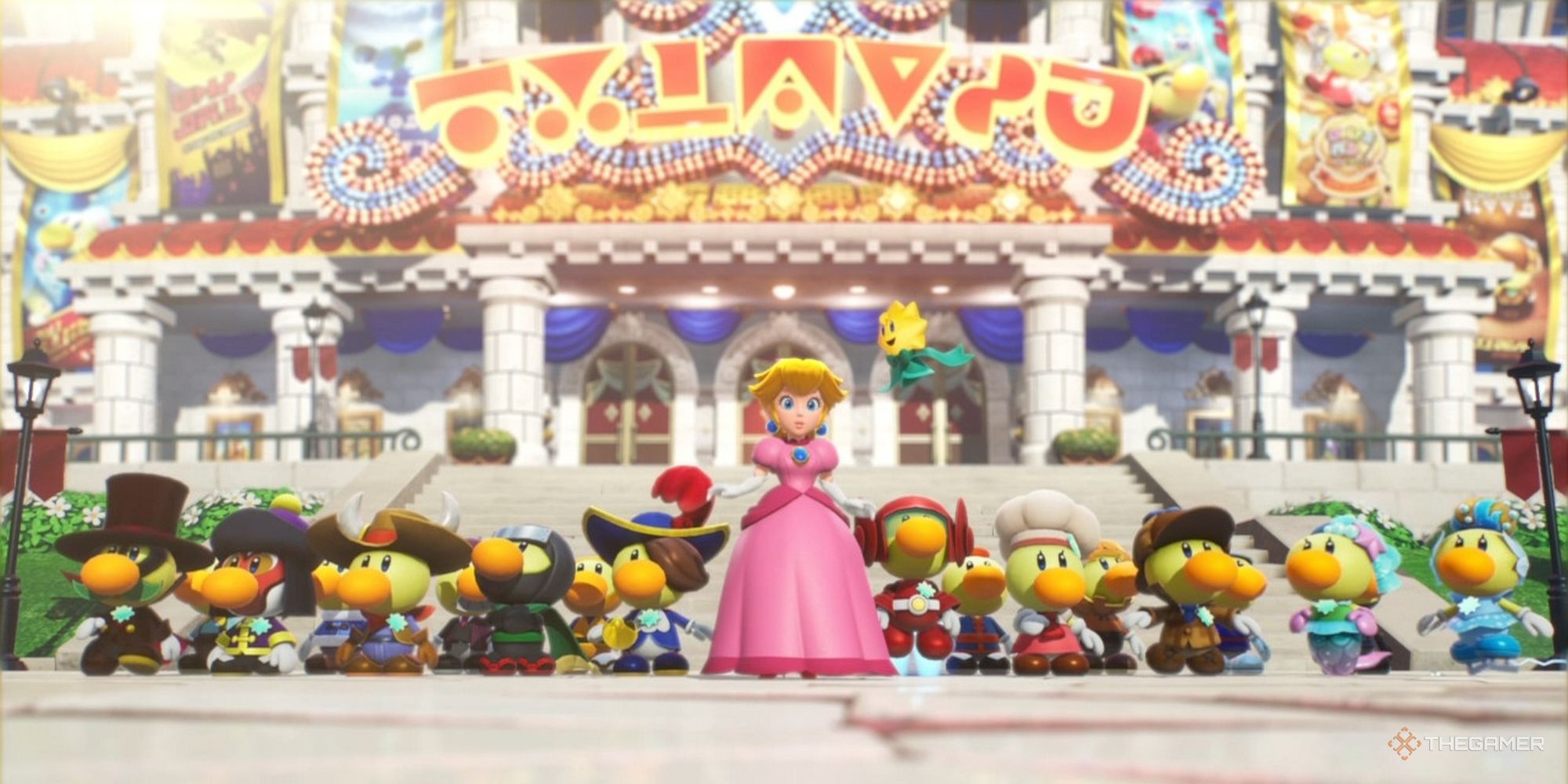 princess peach showtime dress ribbon Princess Peach Showtime