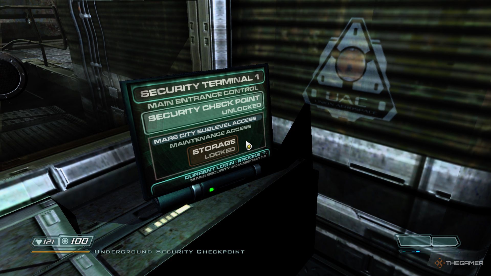 Every Locker Code In Doom 3 And Where To Use Them