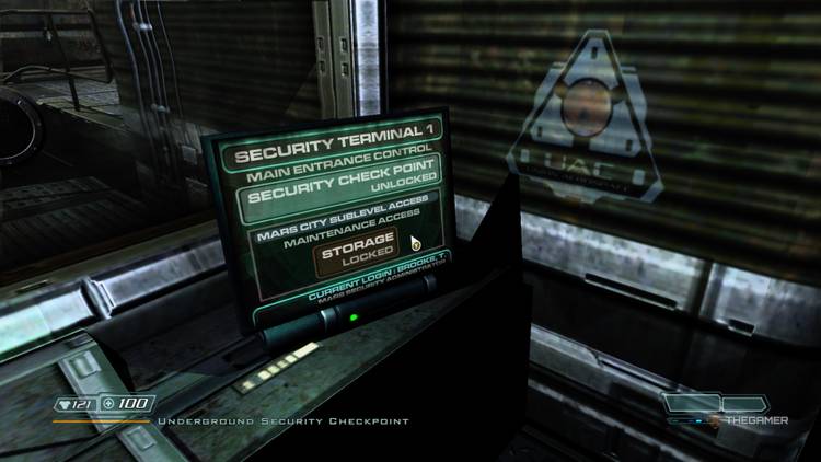 Doom Computer Terminal Every Locker Code In Doom 3 And Where To Use Them