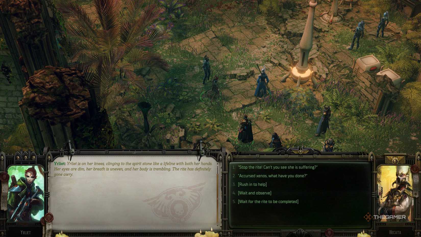 How To Complete Yrliet's Personal Quest In Warhammer 40: Rogue Trader