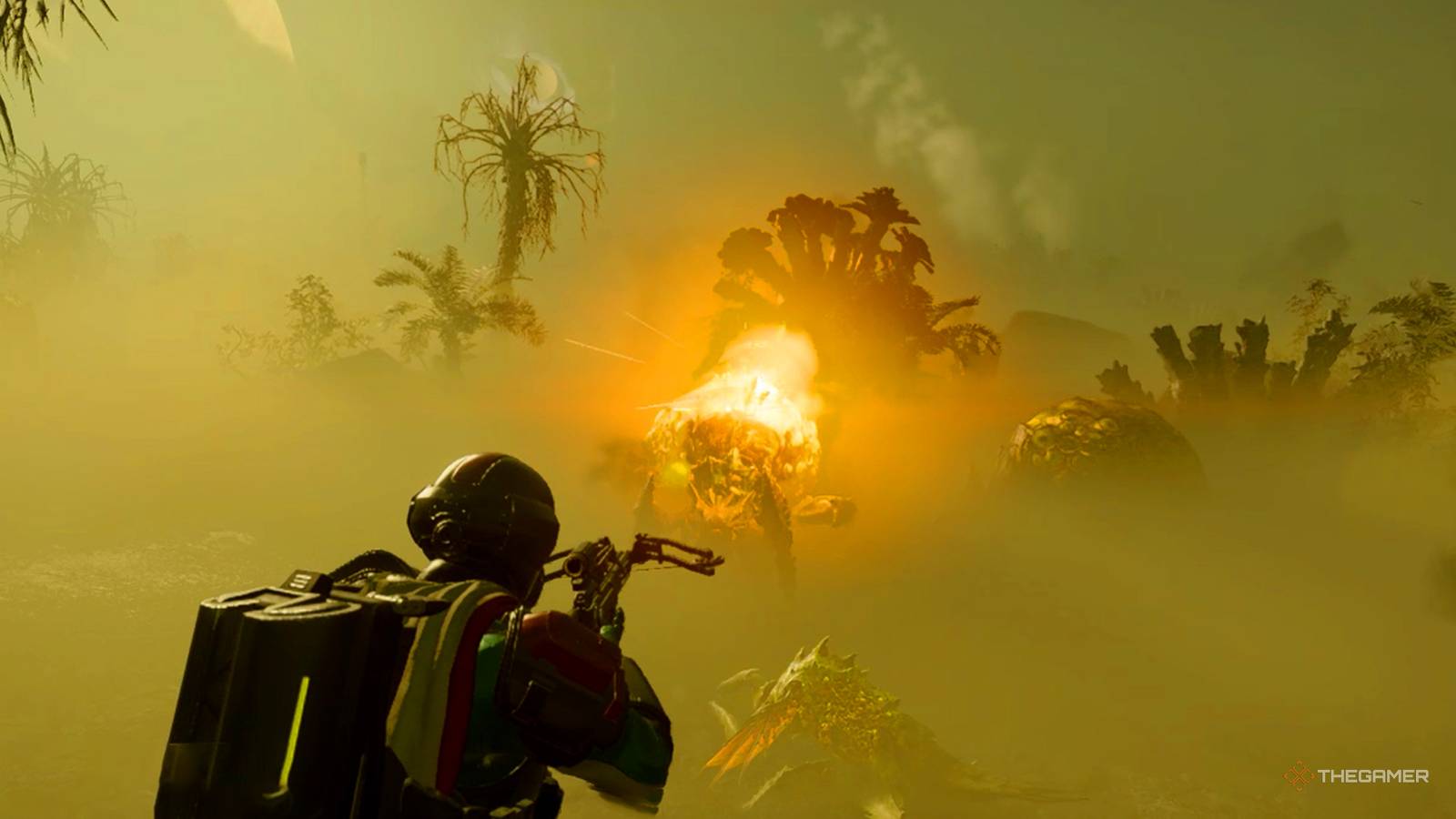 How To Get And Use The CB-9 Exploding Crossbow In Helldivers 2