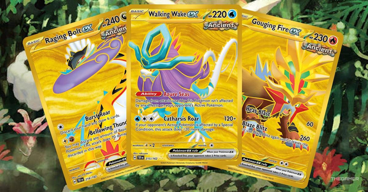 is an ancient pokemon card rare - Roaring Moon ex 124/182 - Paradox Rift - Pokemon - Double Best Ancient Pokemon Cards In