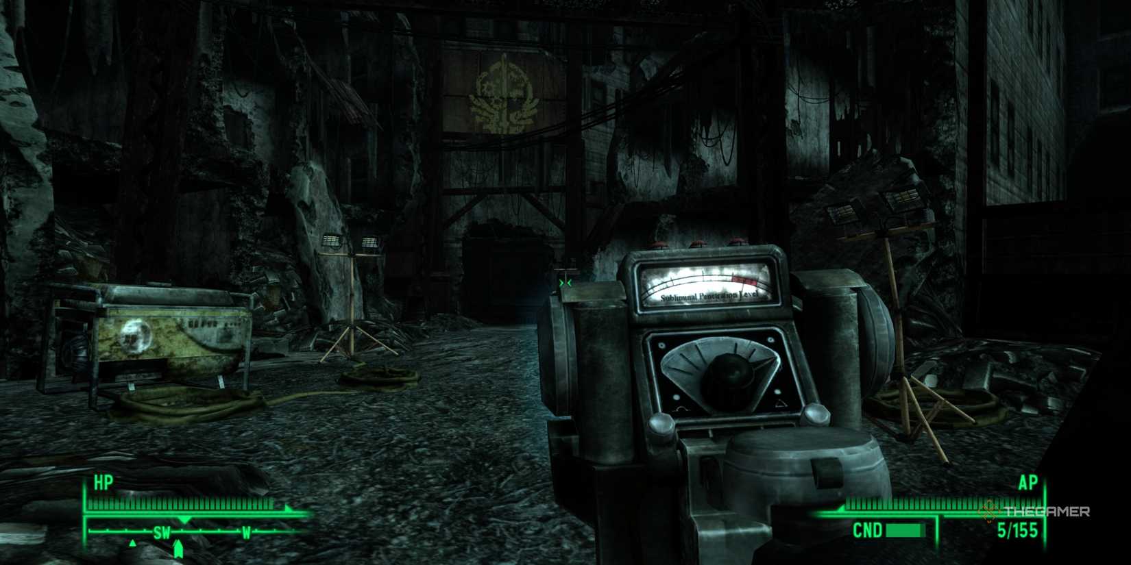 In front of The Citadel in Fallout 3.