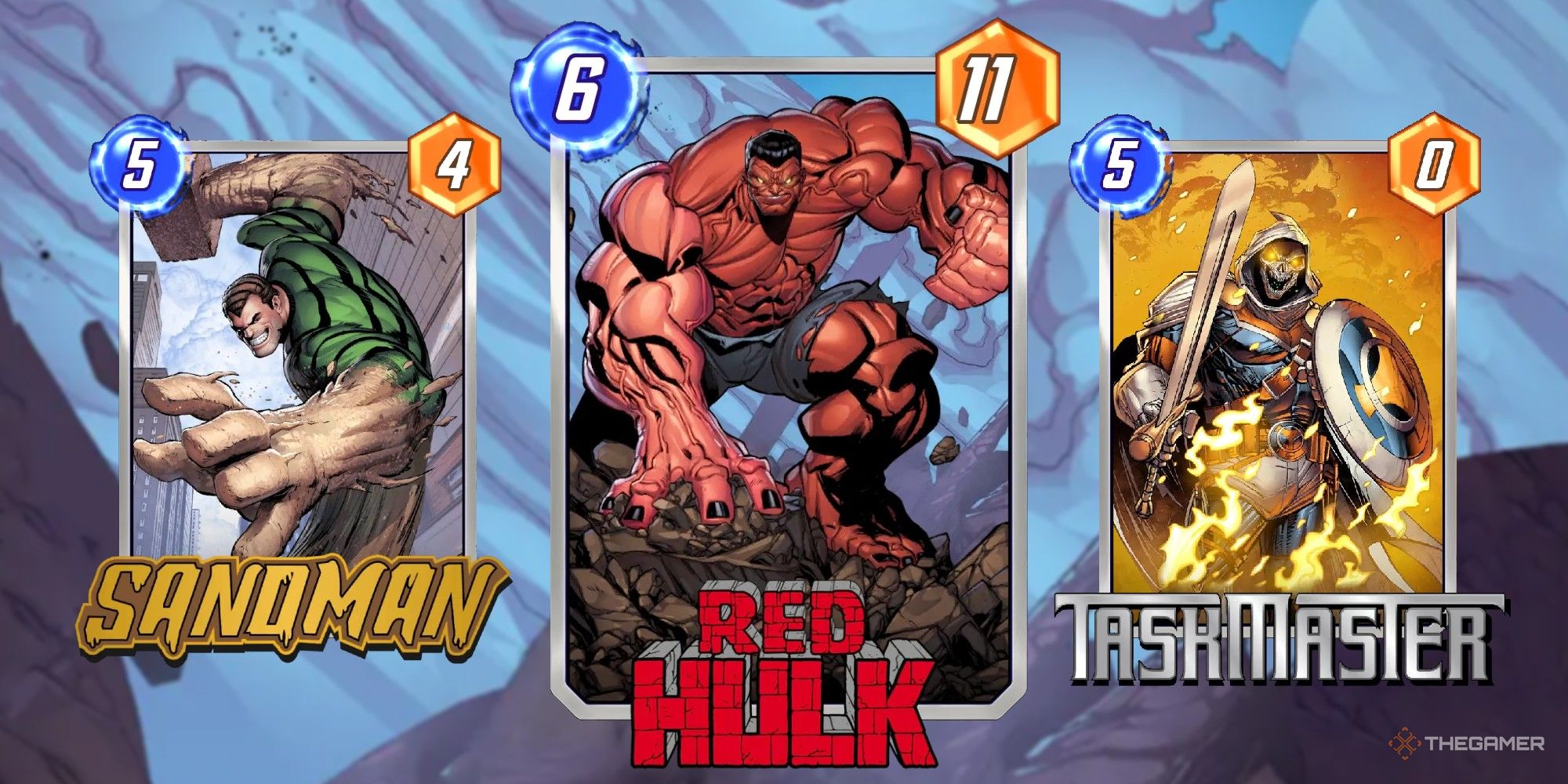 Best Cards For A Red Hulk Deck In Marvel Snap!