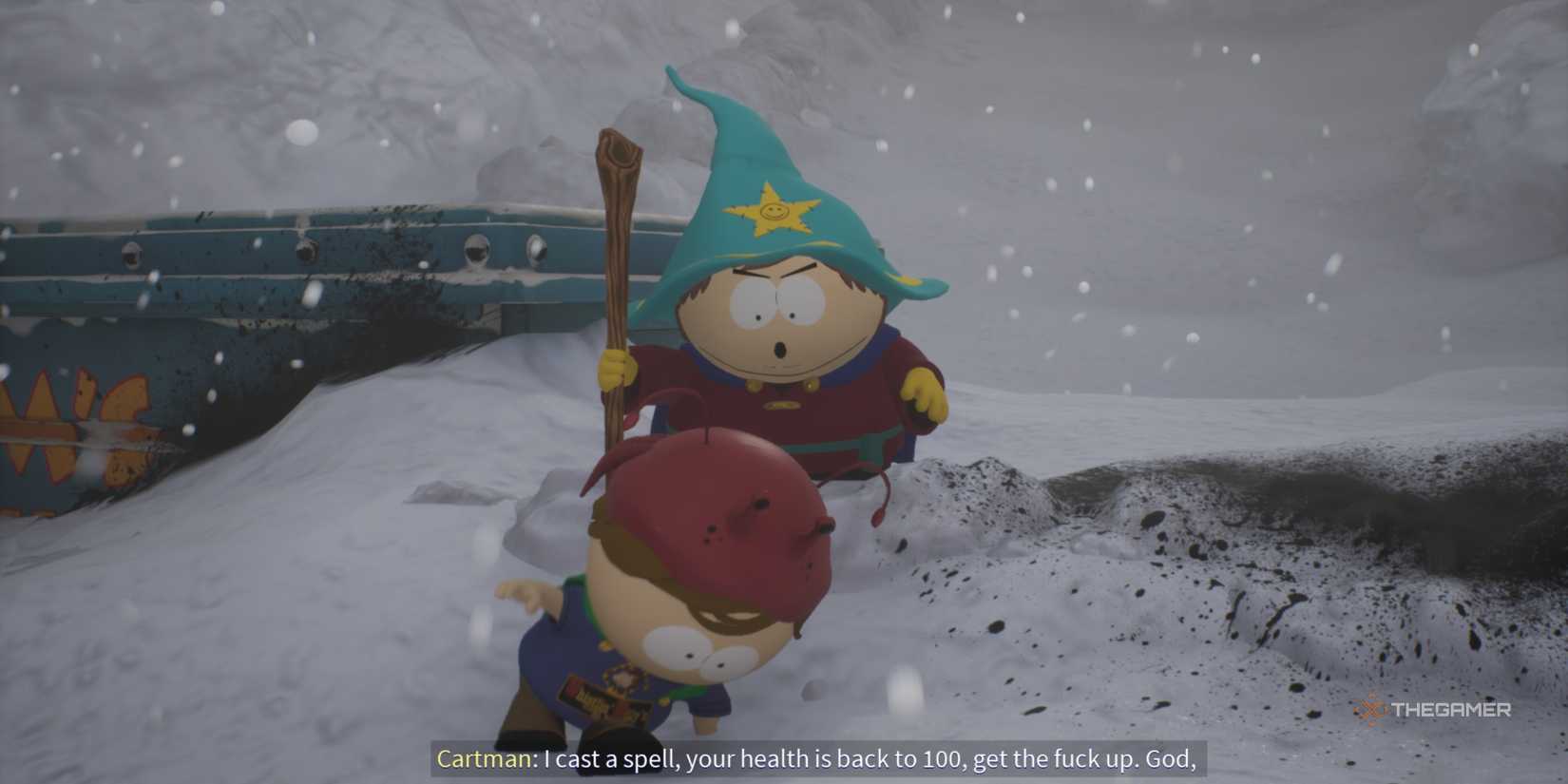 Cartman Getting Rizzy Hilarious Quotes In South Park: Snow Day!