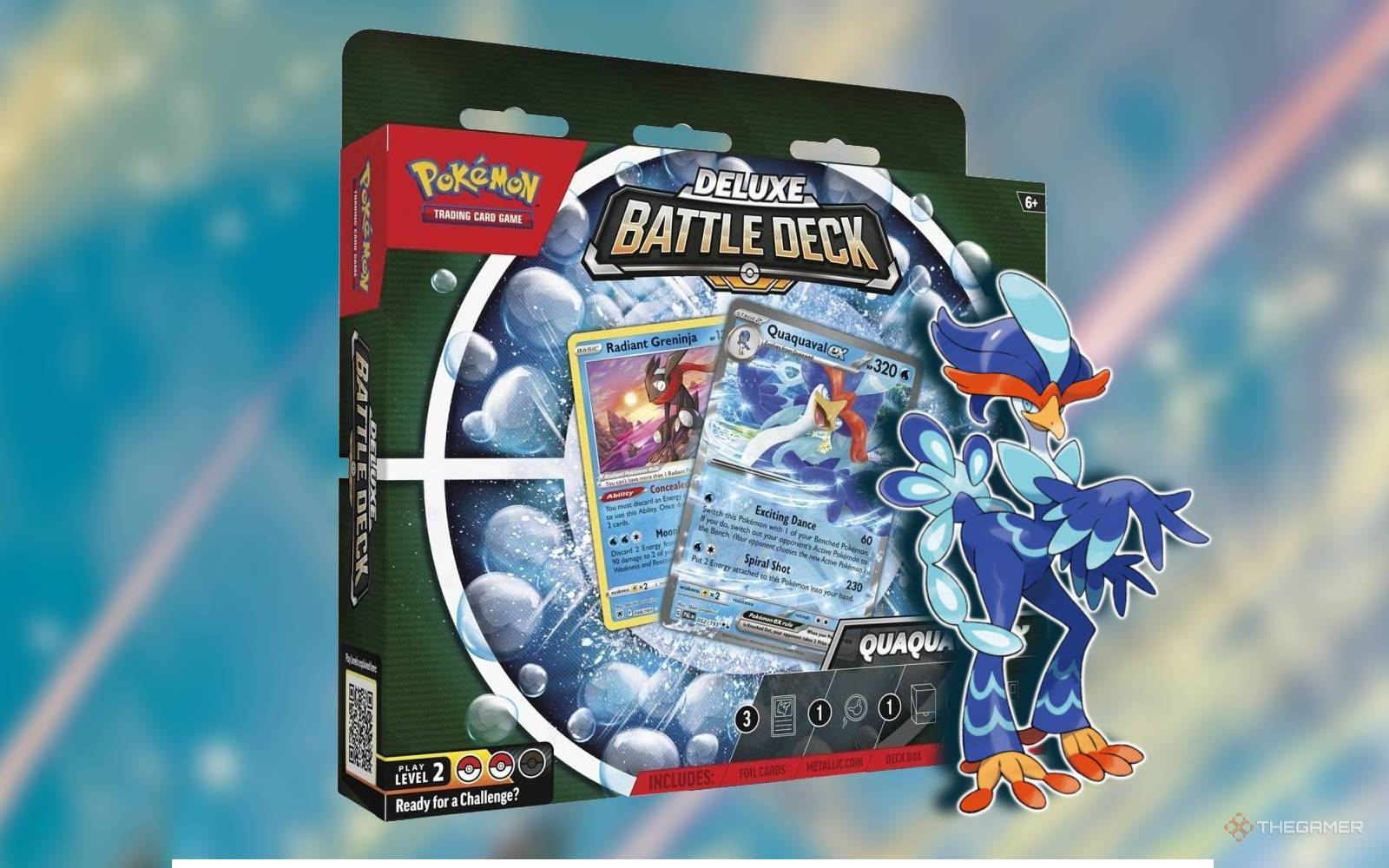 pokémon trading card game quaquaval ex deluxe battle deck Pokémon Deluxe Battle Deck Quaquaval ex – AAN Collect LLC main image 0