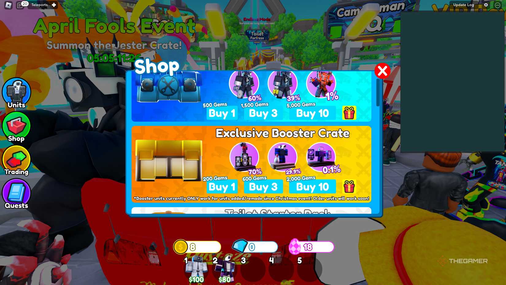 How To Get Gems In Roblox: Toilet Tower Defense