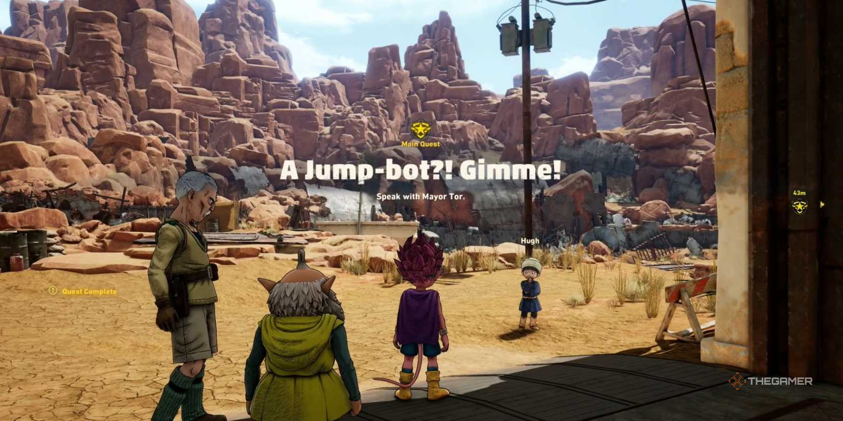 How To Unlock The Jump-Bot In Sand Land