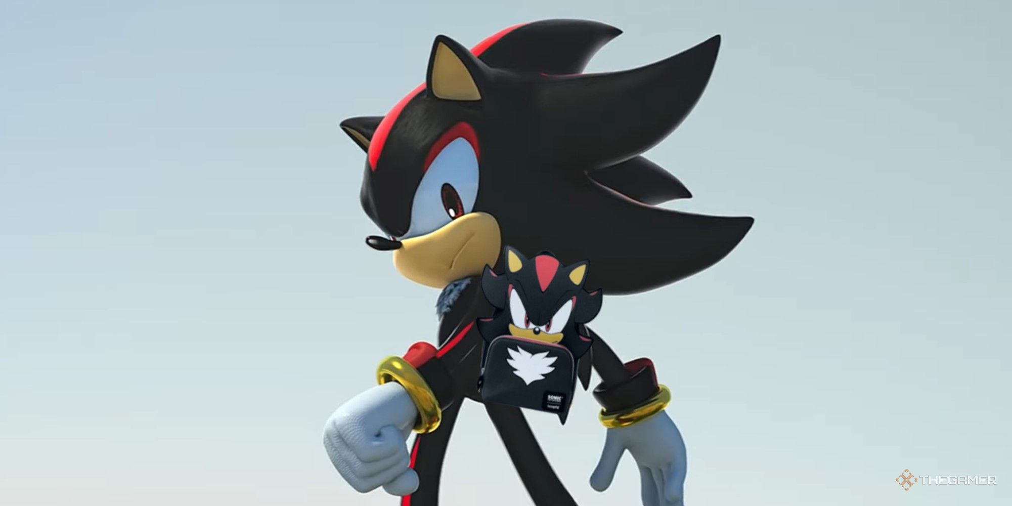 Loungefly's Shadow The Hedgehog Backpack And Wallet Available At