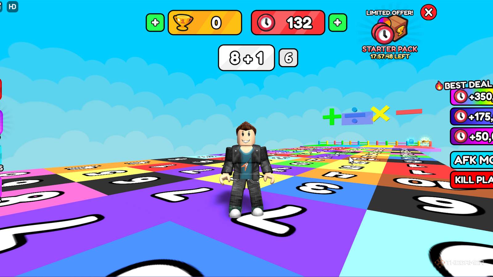 UGC Math Race Codes For Roblox