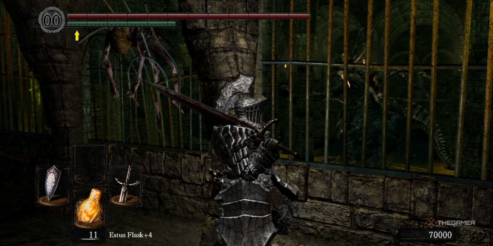Undead Asylum as found in Dark Souls 1