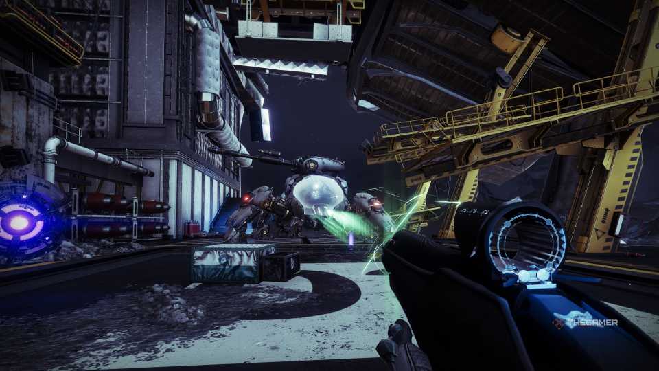 Destiny 2 Zero Hour Tower Hangar Fighting Fallen Walker