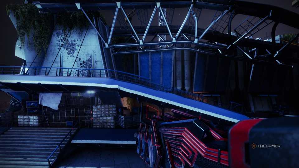 Destiny 2 Zero Hour Tower Plaza Ramp