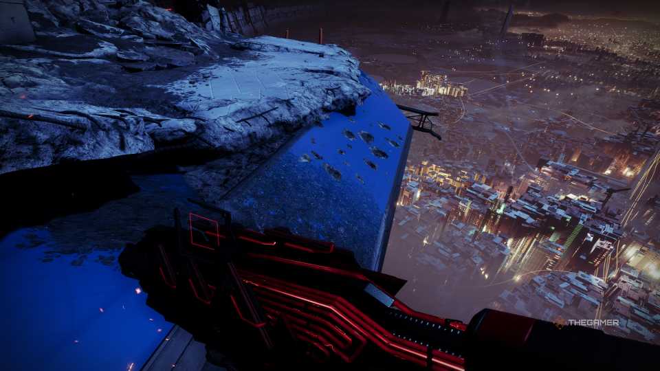 Destiny 2 Zero Hour Tower Plaza SIVA Hologram 1 Path 2