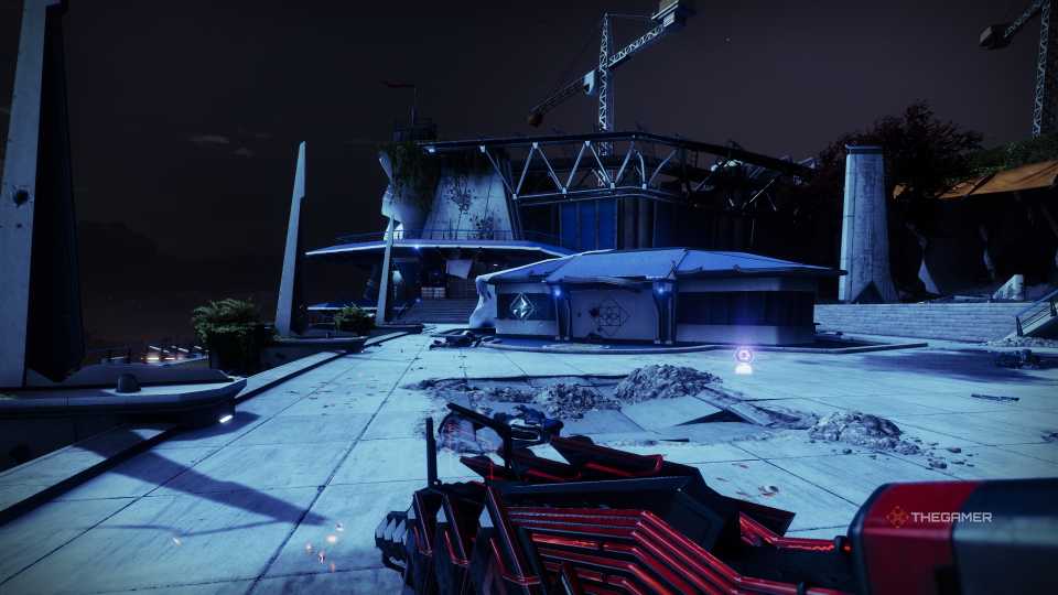 Destiny 2 Zero Hour Tower Plaza SIVA Hologram 2 Path 1
