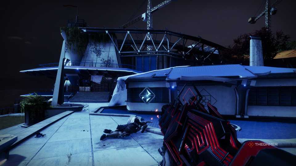 Destiny 2 Zero Hour Tower Plaza SIVA Hologram 3