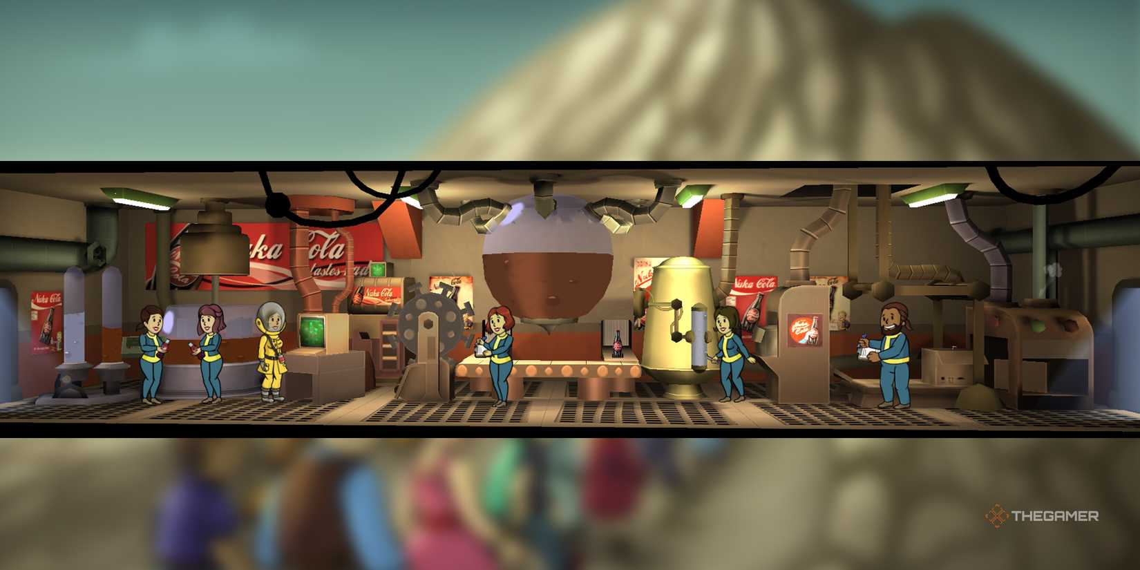 Fallout Building Background Fallout Shelter Background By