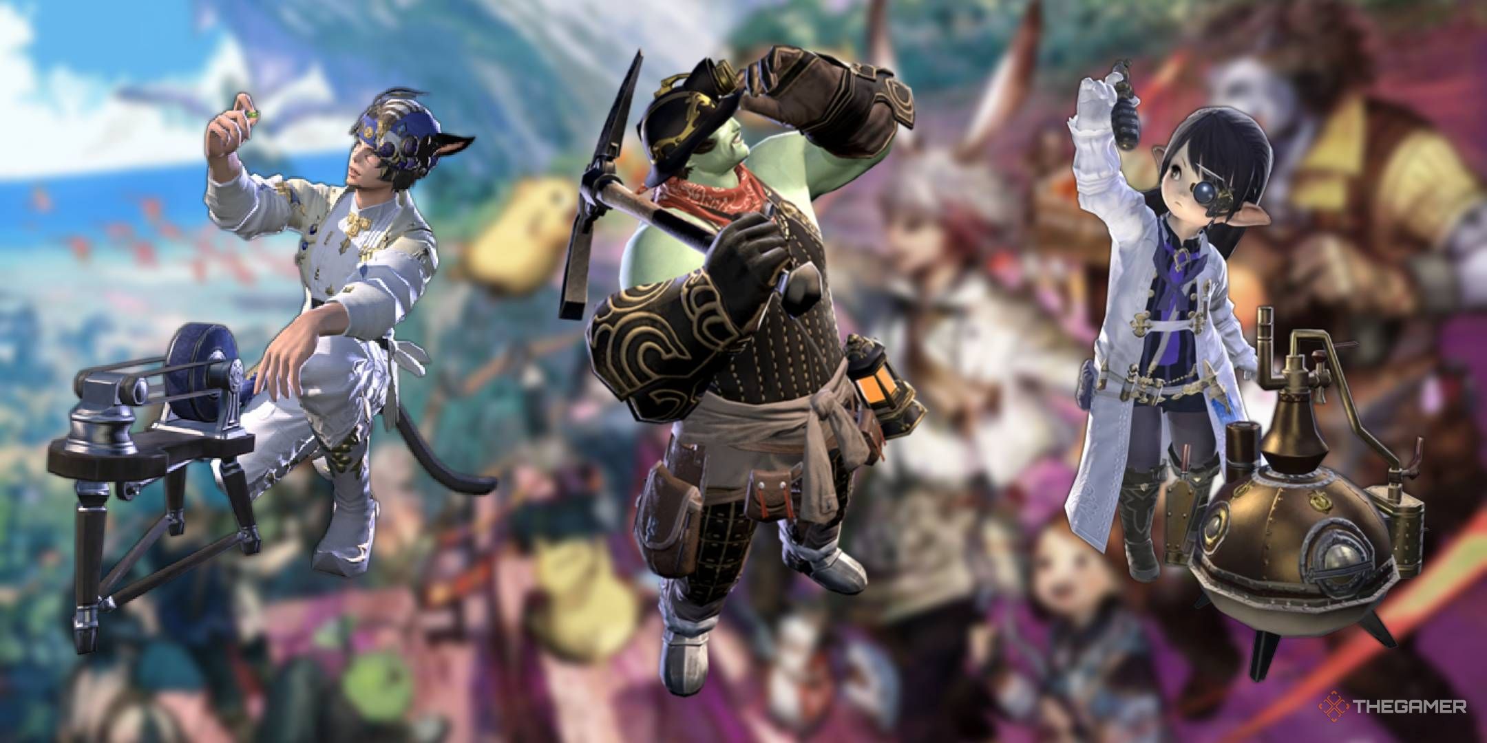 Best Crafting And Gathering Classes In FFXIV, Ranked