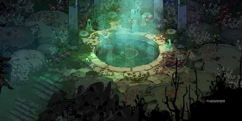 The Crossroads Hot Springs in Hades 2.