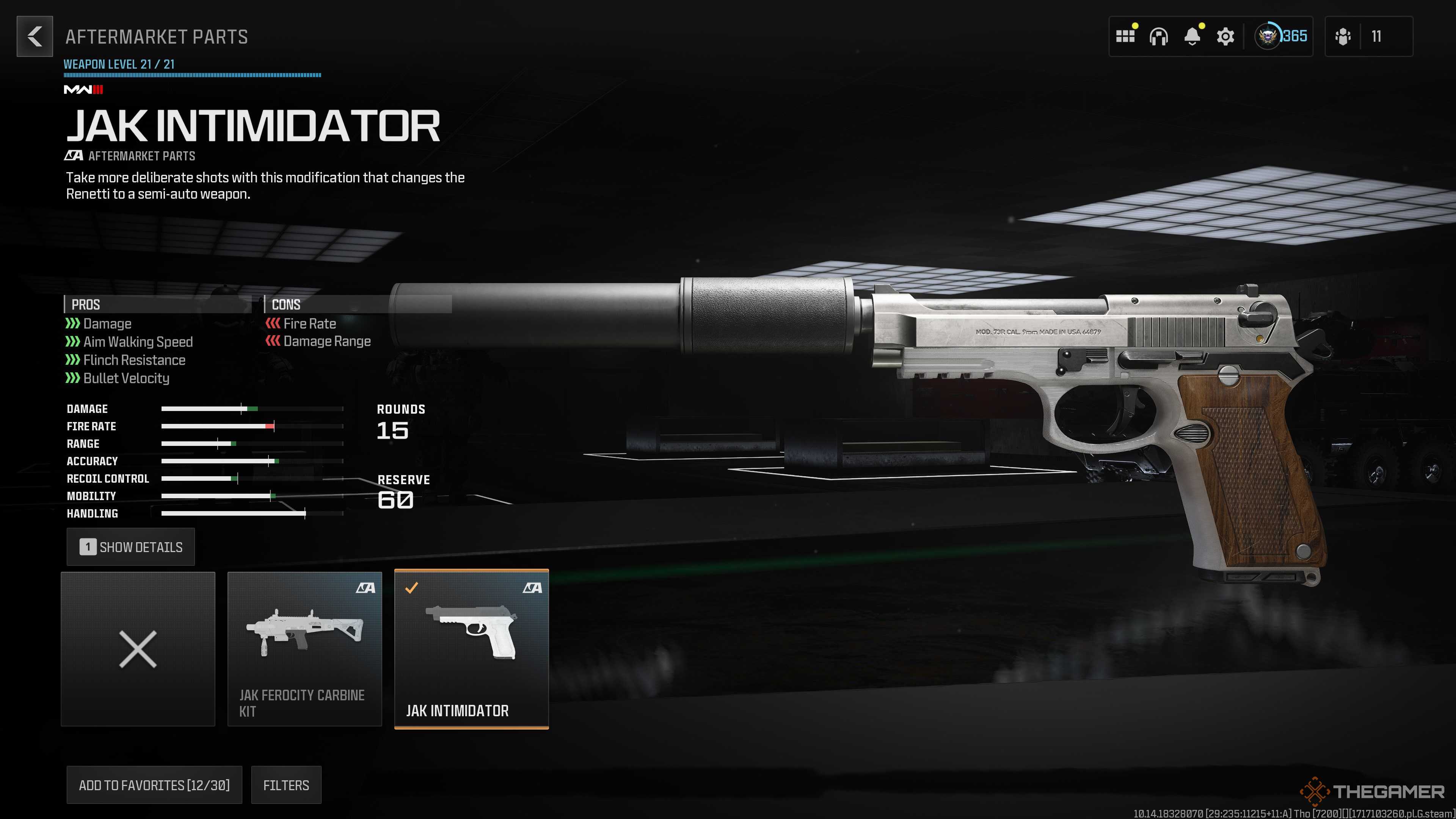 Mw3 Rennetti The Best Renetti Builds In MW3