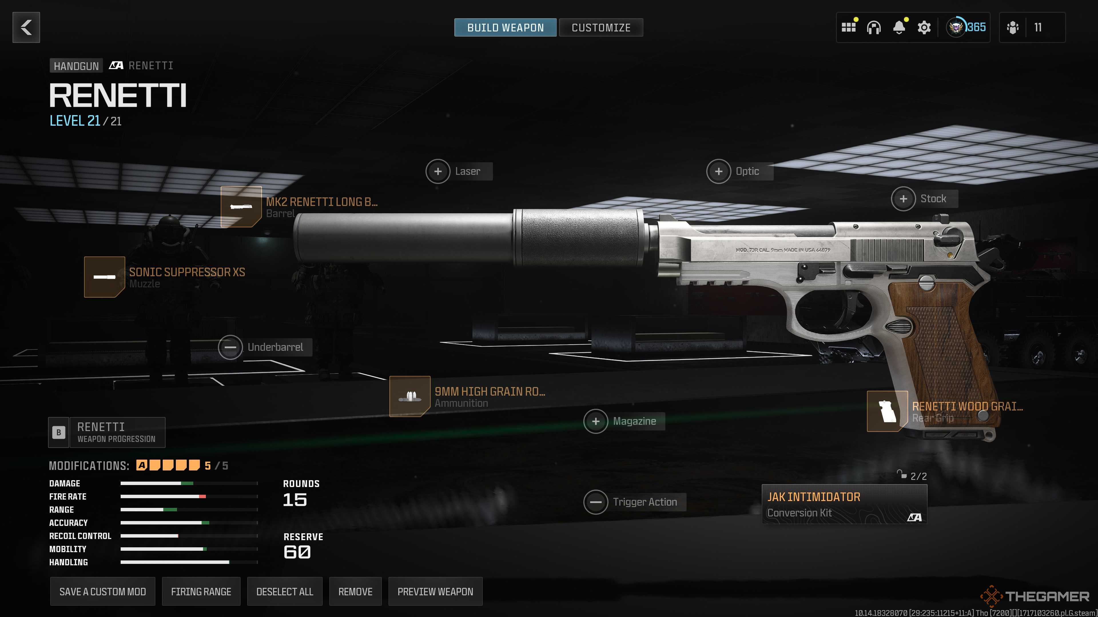 Mw3 Rennetti The Best Renetti Builds In MW3