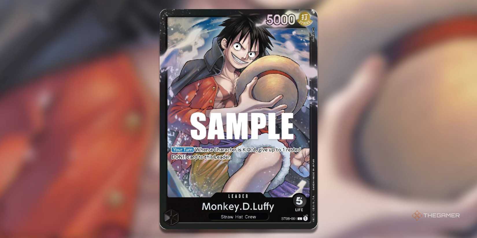 The Best Monkey.D.Luffy Leaders In The One Piece Card Game The Best Monkey.D.Luffy Leaders In The One Piece Card Game